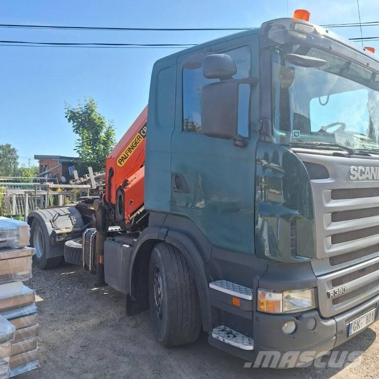 Scania R 380 Kraanaga veokid