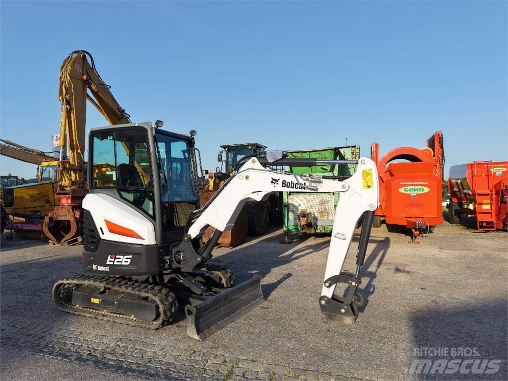 Bobcat E26 Miniekskavaatorid < 7 t