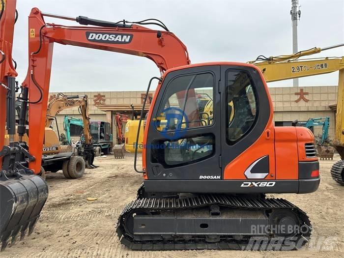 Doosan DX 80 Miniekskavaatorid < 7 t