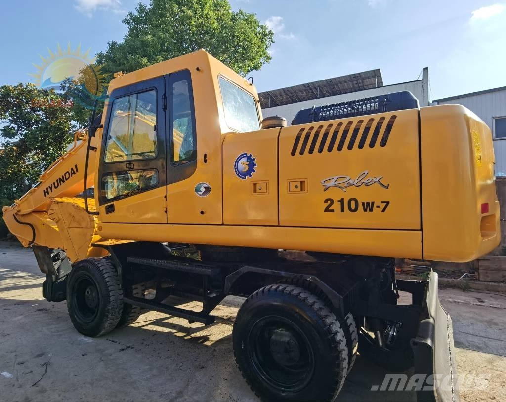 Hyundai robex 210w-7 Ratasekskavaatorid