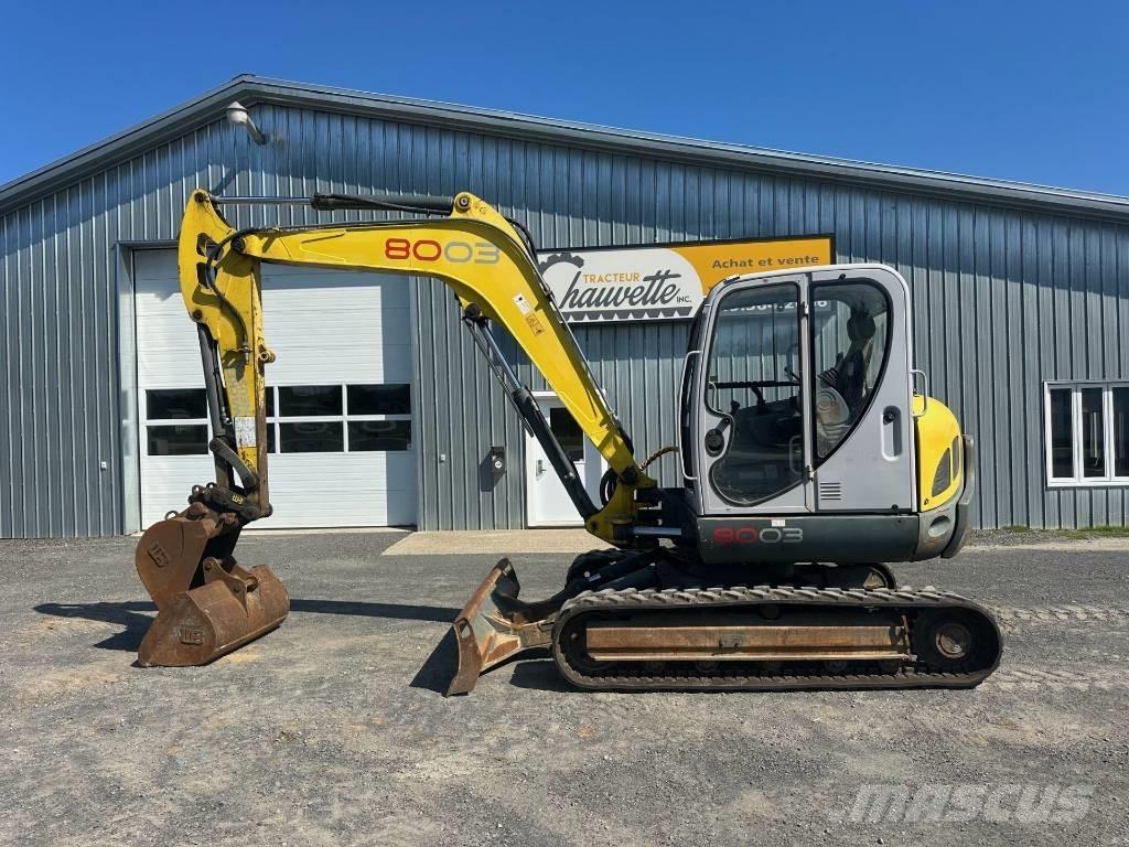 Wacker Neuson 8003 Roomikekskavaatorid
