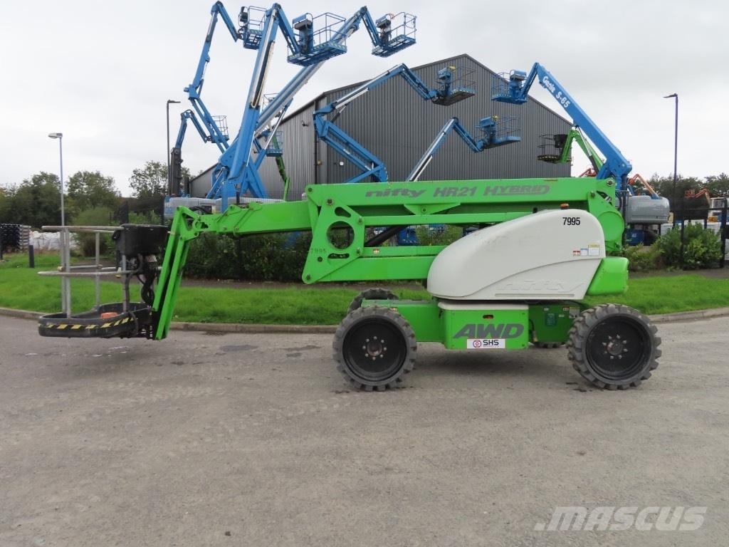 Niftylift HR 21 4x4 Iseliikuvad poomtõstukid