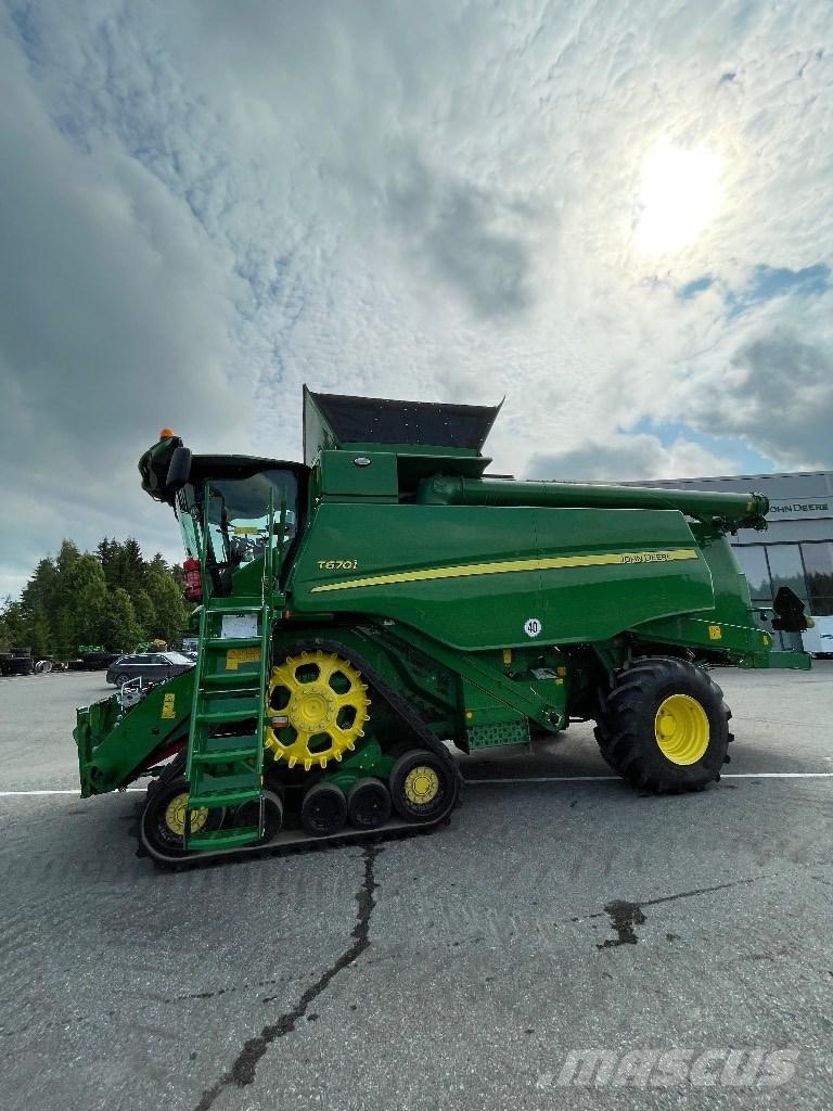 John Deere T670 i Teraviljakombainid