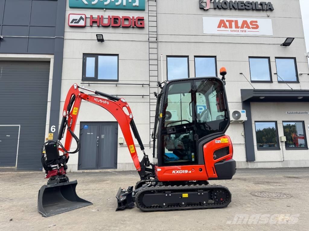 Kubota KX 019-4 Miniekskavaatorid < 7 t