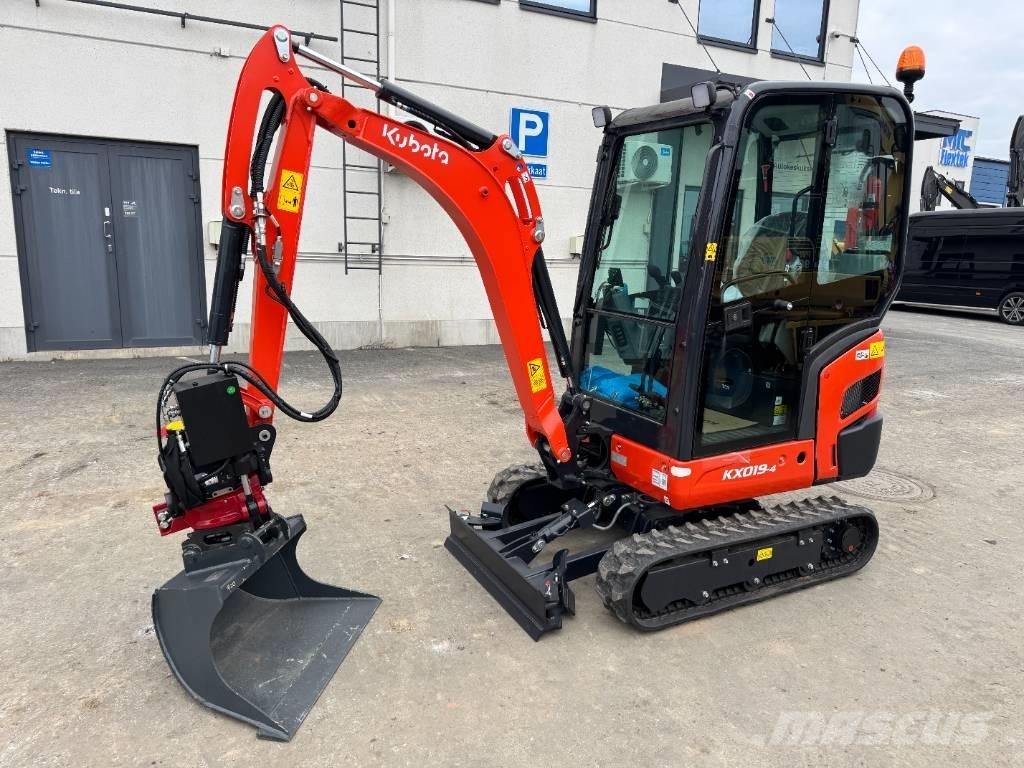 Kubota KX 019-4 Miniekskavaatorid < 7 t