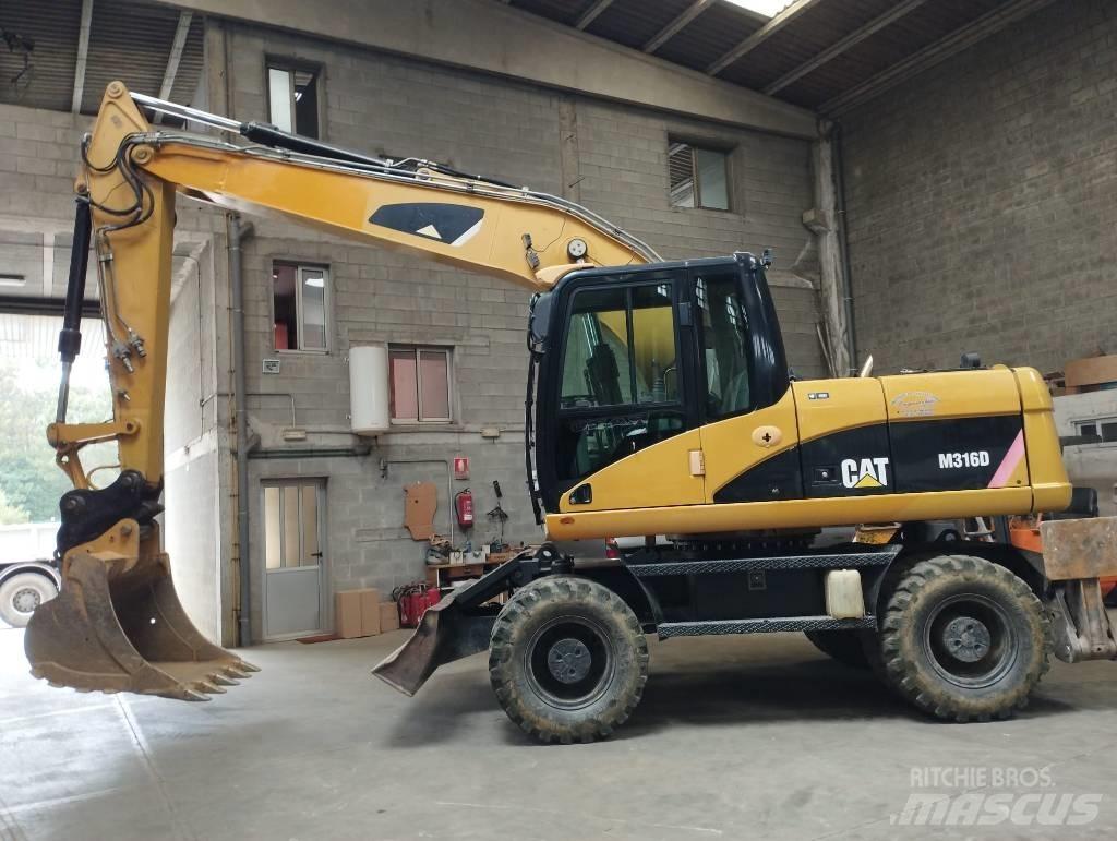 CAT M 316 D Ratasekskavaatorid