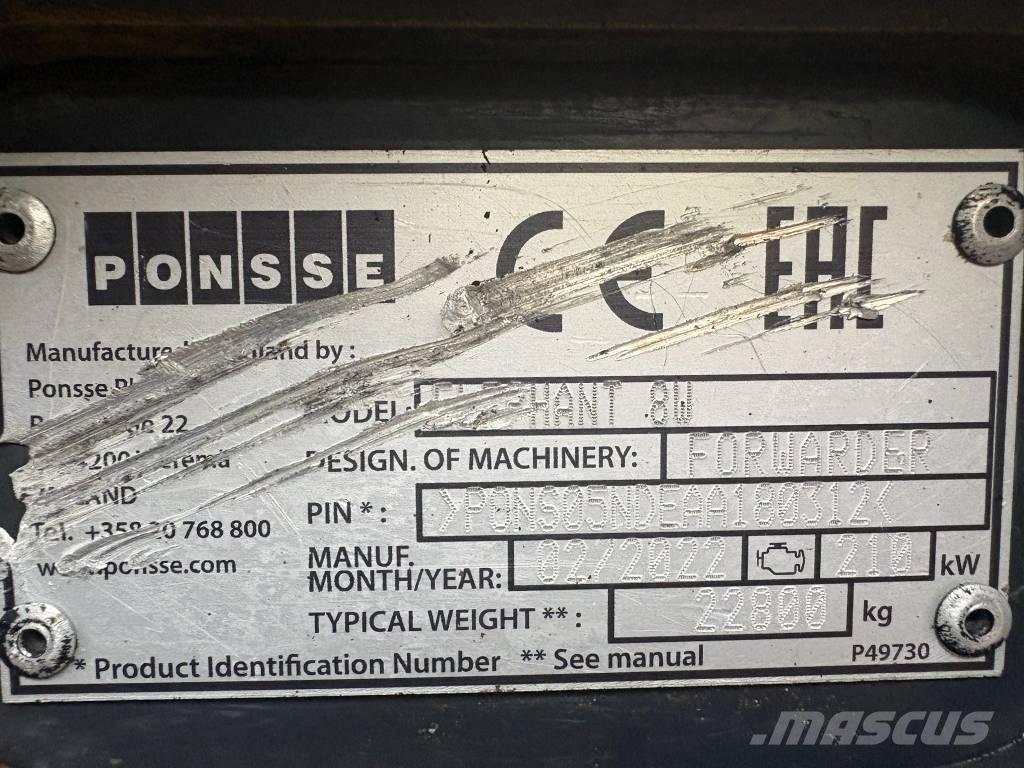 Ponsse Elephant Forwarderid