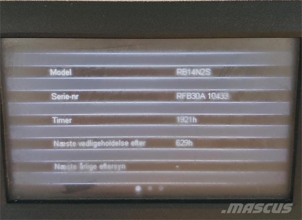 Mitsubishi RB14N2S Lükandmastiga tõstukid