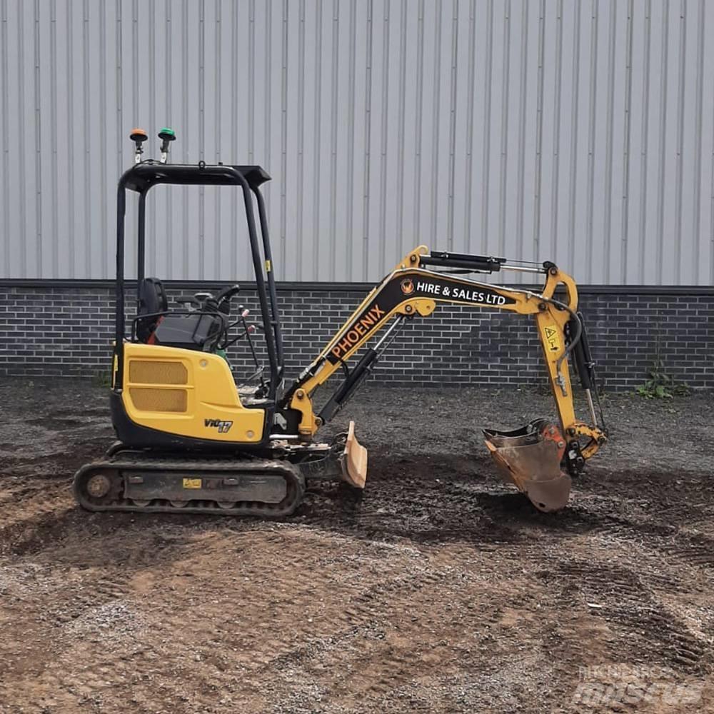 Yanmar Vio 17 Miniekskavaatorid < 7 t