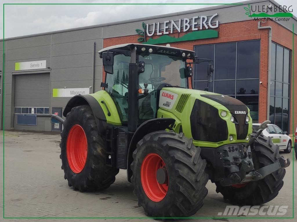 CLAAS Axion 850 Traktorid