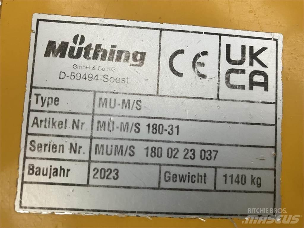 Müthing MU-M/S 180 Karjamaade niidukid / pealselõikurid