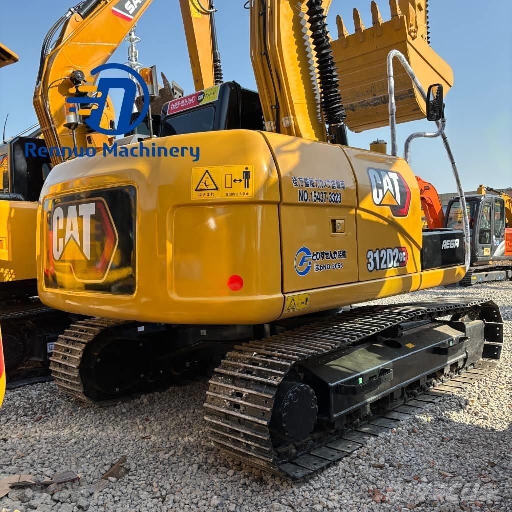 CAT 312D2GC Roomikekskavaatorid
