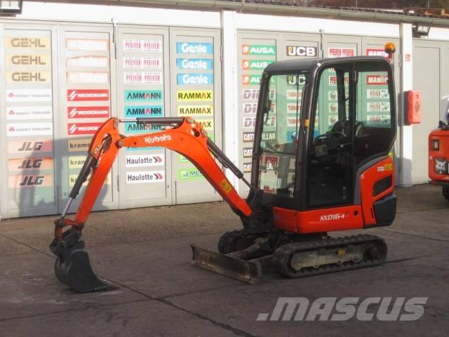 Kubota KX016-4 Miniekskavaatorid < 7 t