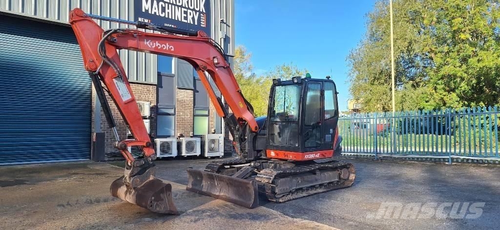 Kubota KX 080-4 Väikeekskavaatorid 7t-12t