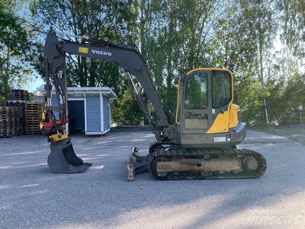 Volvo ECR 88 D Pro Väikeekskavaatorid 7t-12t