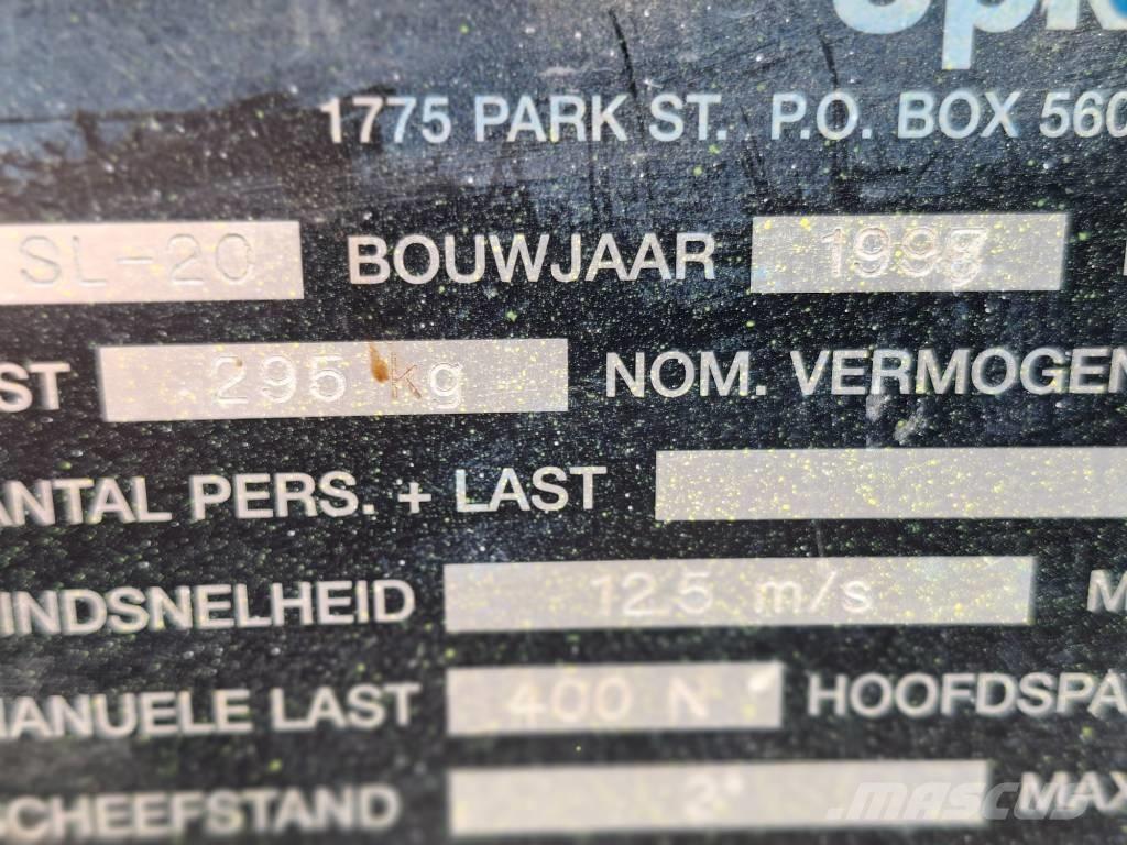 UpRight SL20 Käärtõstukid