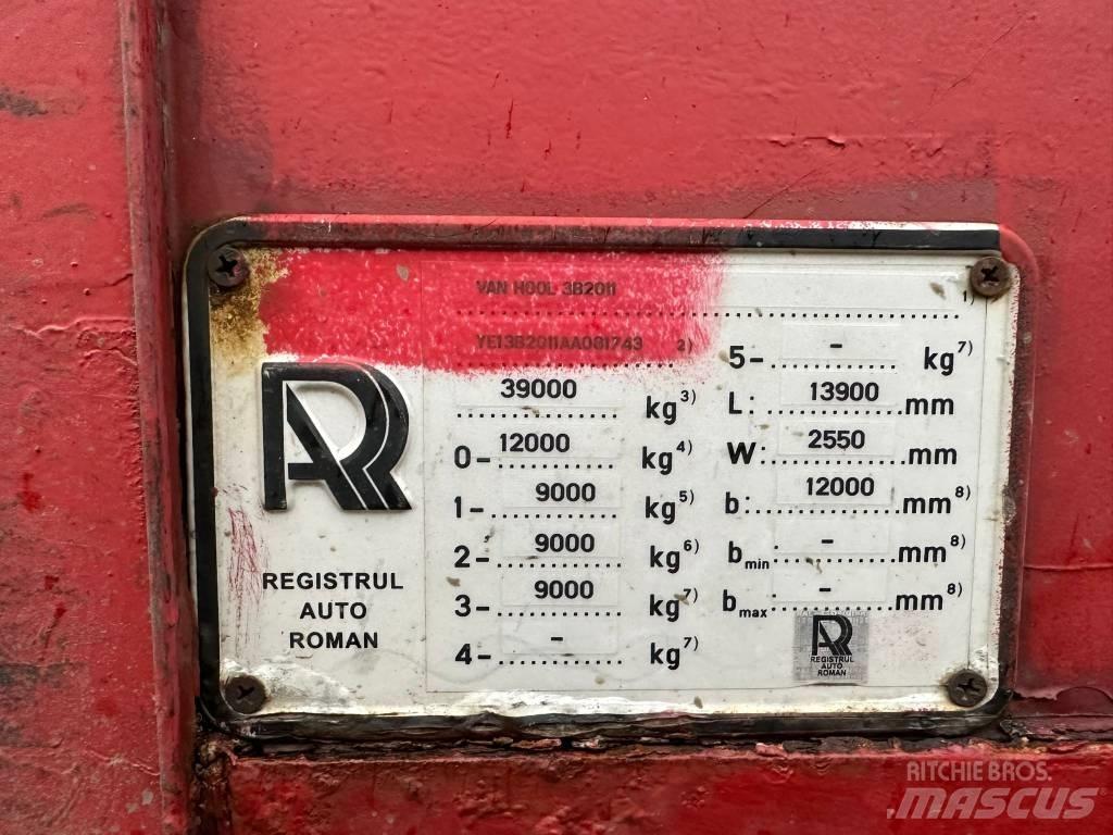 Van Hool 3 Axle Raskeveo poolhaagised