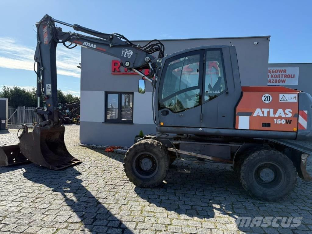 Atlas 150 W Ratasekskavaatorid
