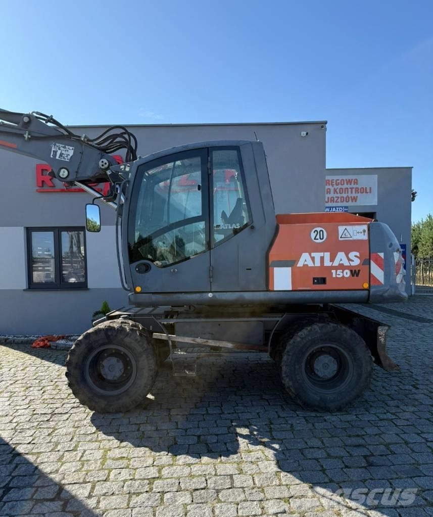 Atlas 150 W Ratasekskavaatorid