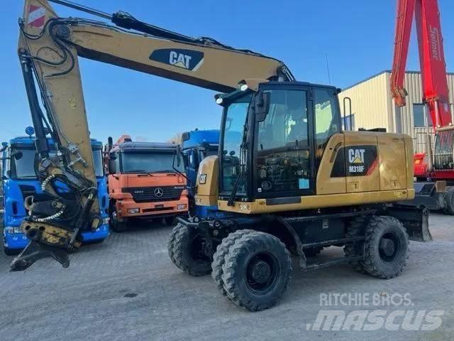 CAT M 318 F Ratasekskavaatorid