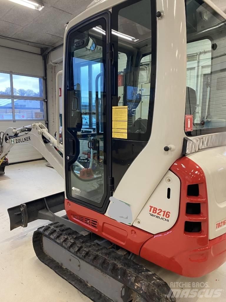 Takeuchi TB 216 Miniekskavaatorid < 7 t