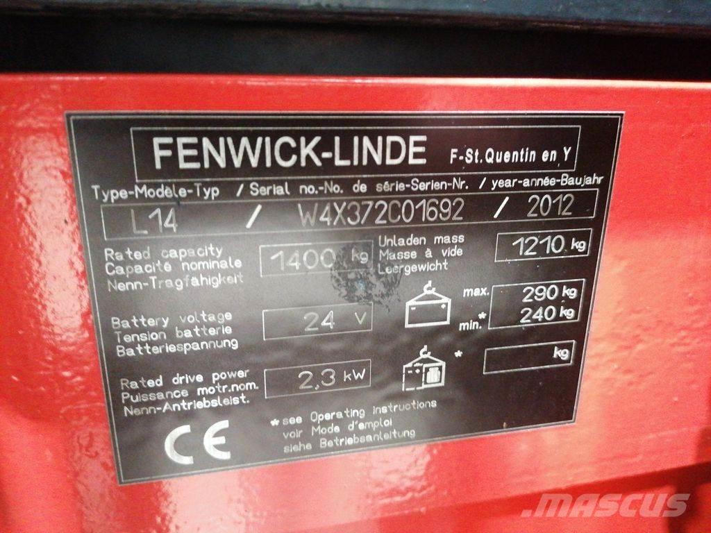 Linde L14 Järelkäidavad virnastajad