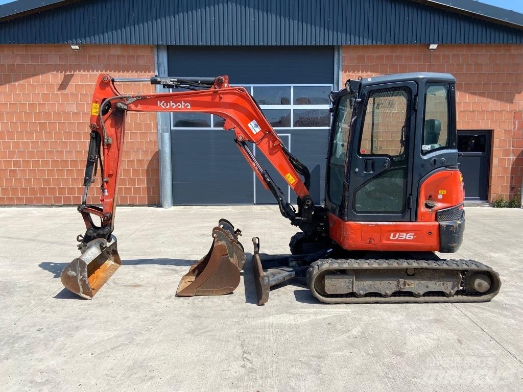 Kubota U 36-4 Miniekskavaatorid < 7 t