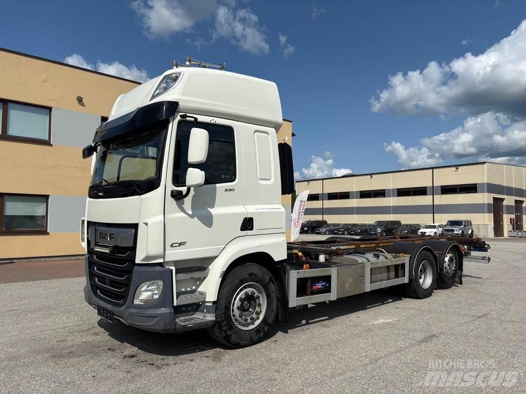 DAF CF 530 6x2 + BDF Konteinerveokid