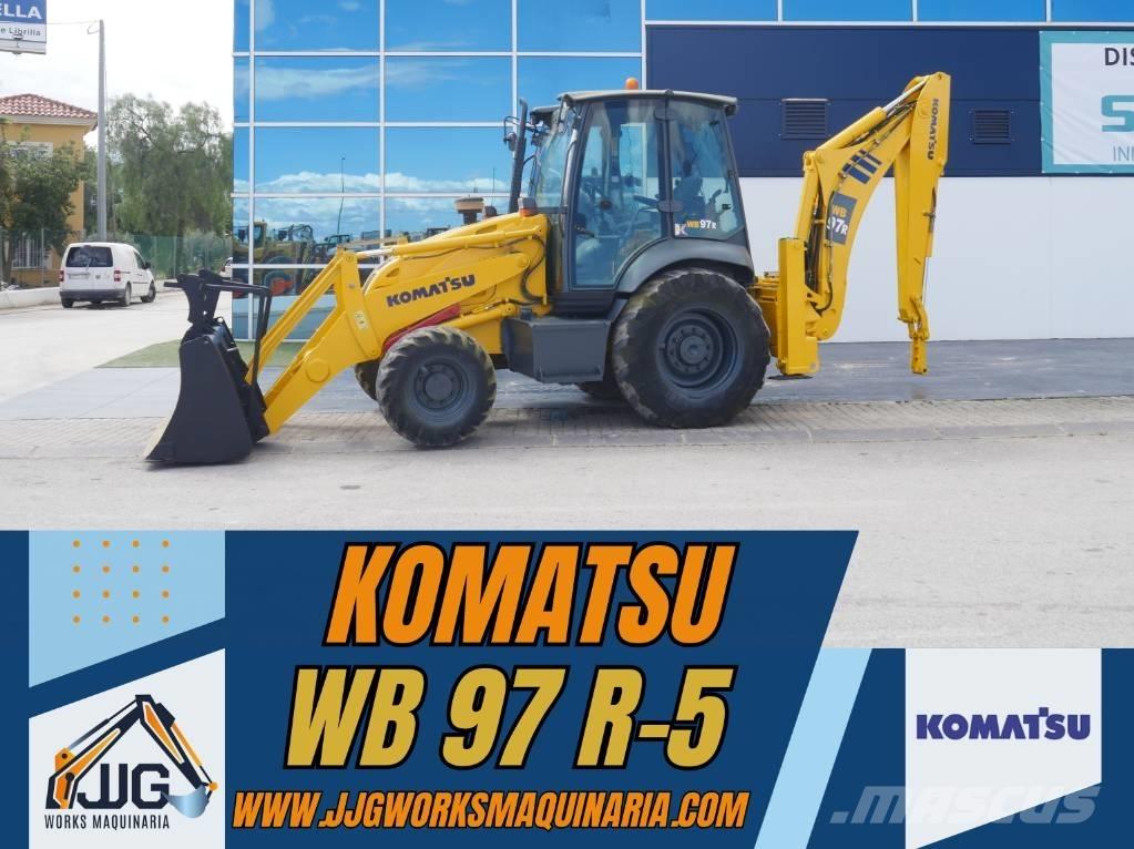 Komatsu WB 97 R Ekskavaatorlaadurid