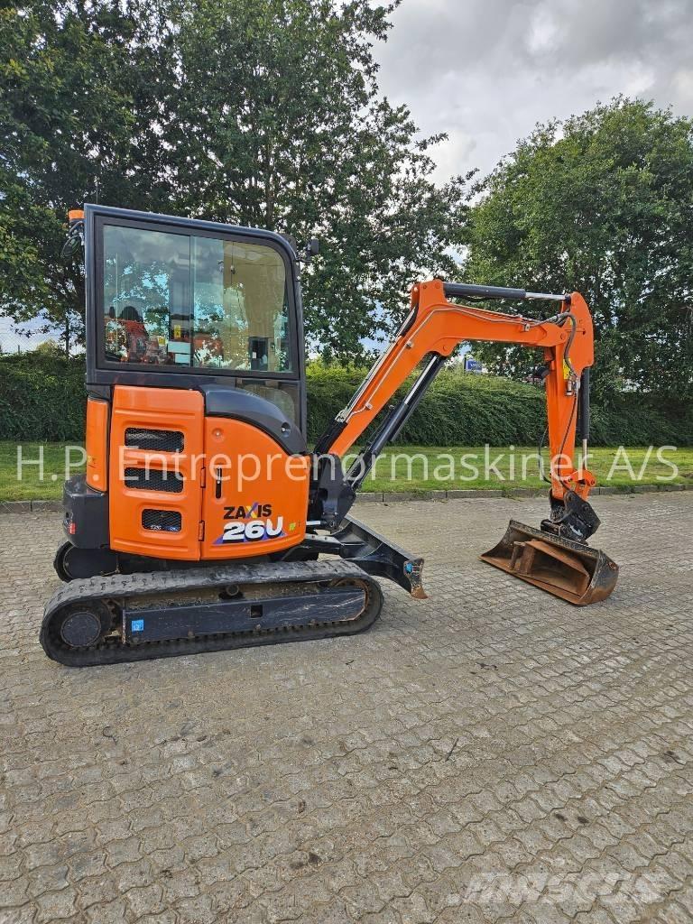 Hitachi ZX 26 U-6 CR Miniekskavaatorid < 7 t