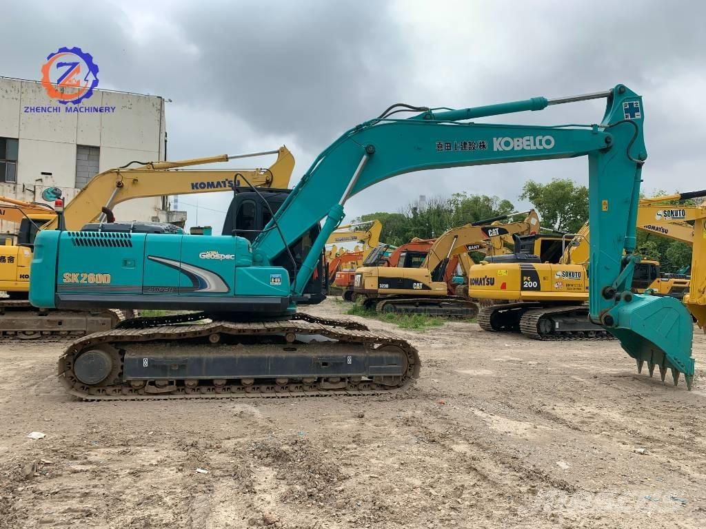 Kobelco SK 260 LC Roomikekskavaatorid