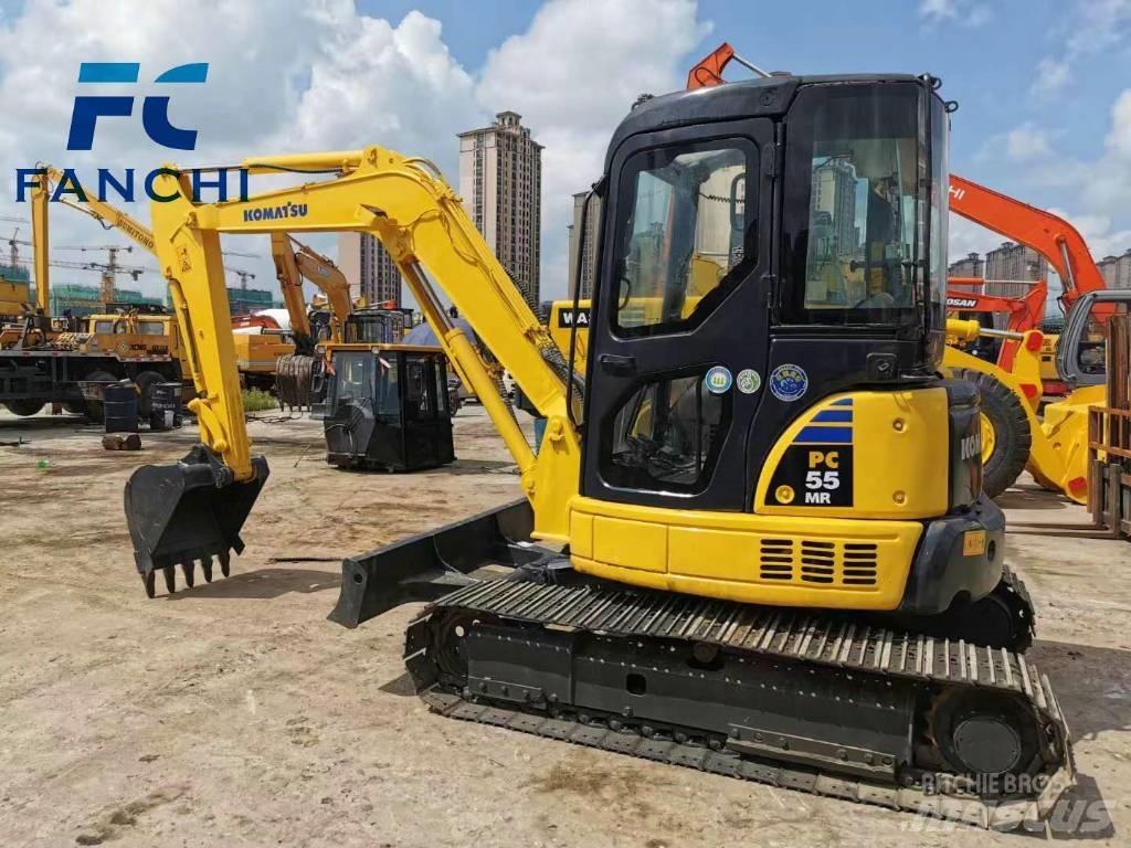 Komatsu pc55mr Roomikekskavaatorid