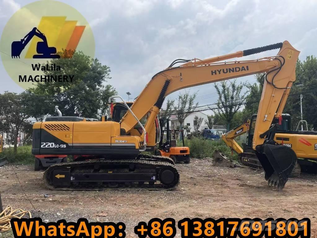 Hyundai R220-9 Väikeekskavaatorid 7t-12t