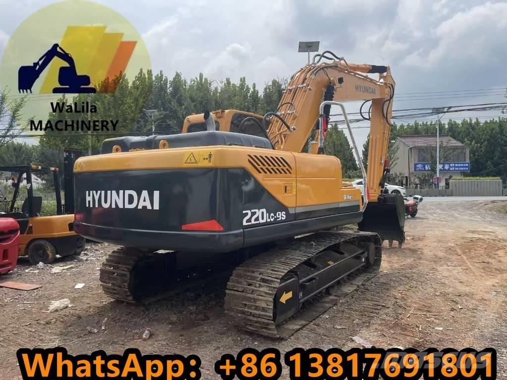 Hyundai R220-9 Väikeekskavaatorid 7t-12t