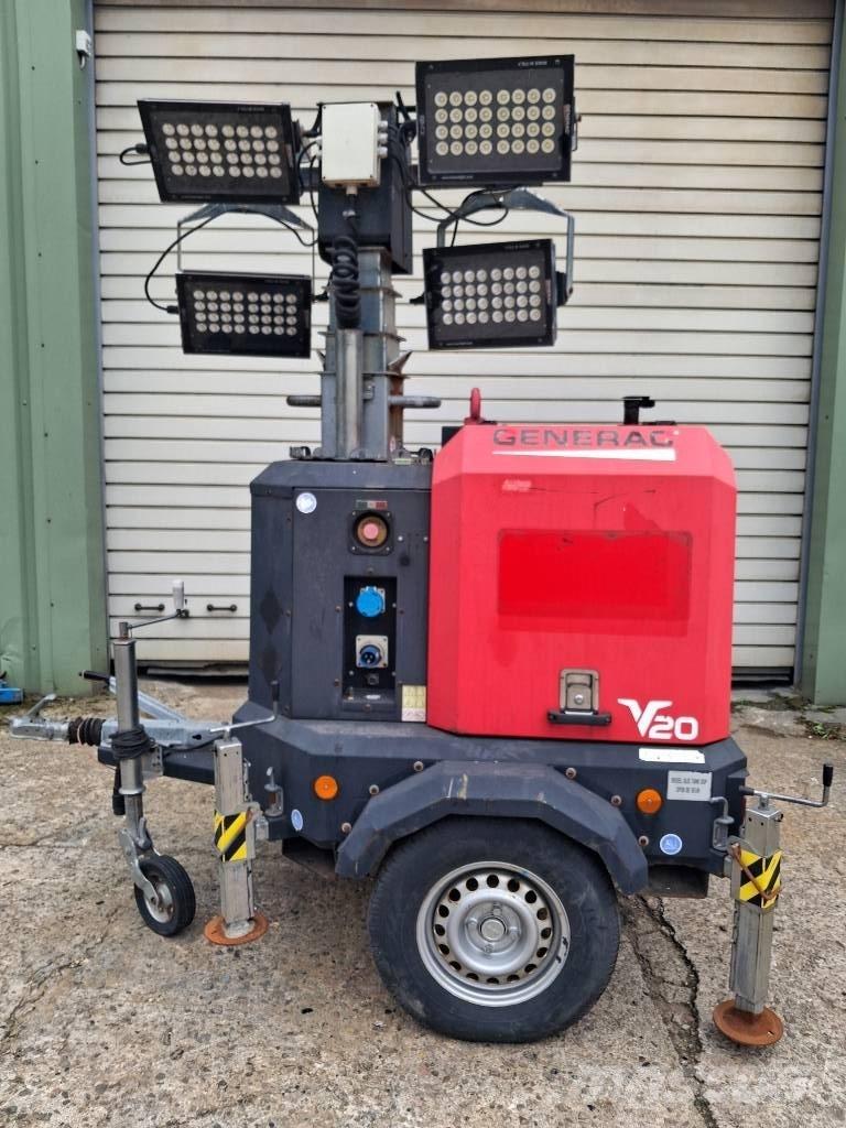 Generac V 20 Mobiilsed valgustusseadmed
