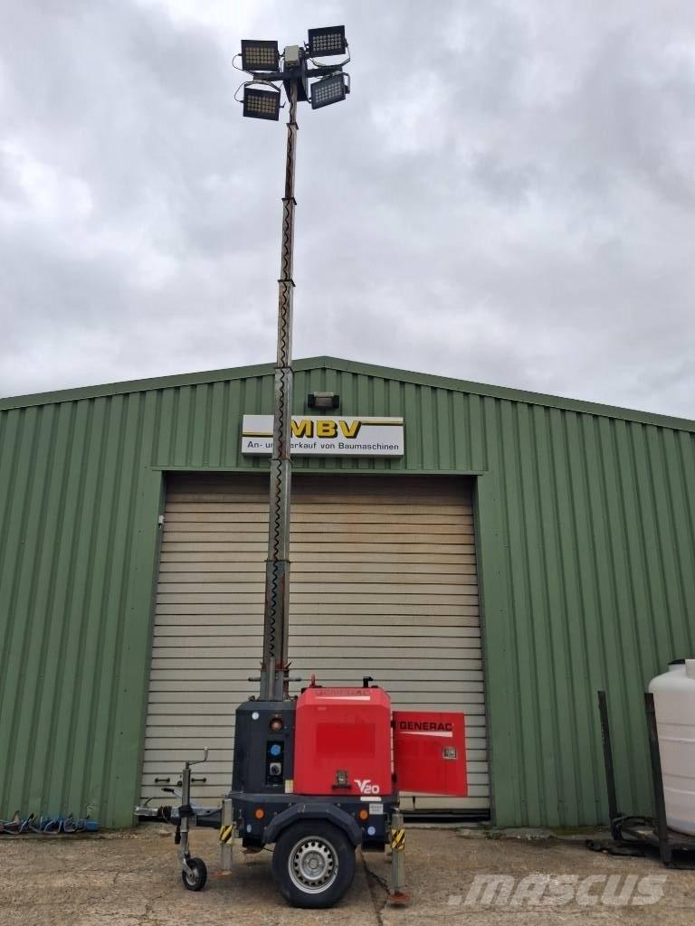 Generac V 20 Mobiilsed valgustusseadmed