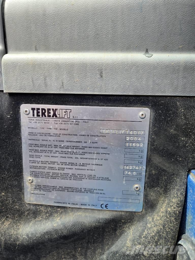 Terex Telelift 4017 Teleskooplaadurid