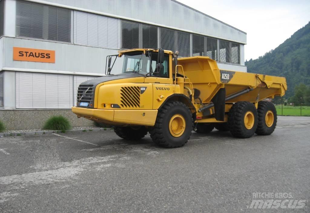 Volvo A 25 D Liigendraamiga pinnaseveokid
