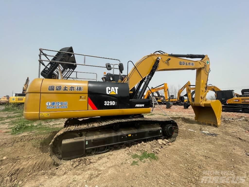 CAT 329D2 Roomikekskavaatorid