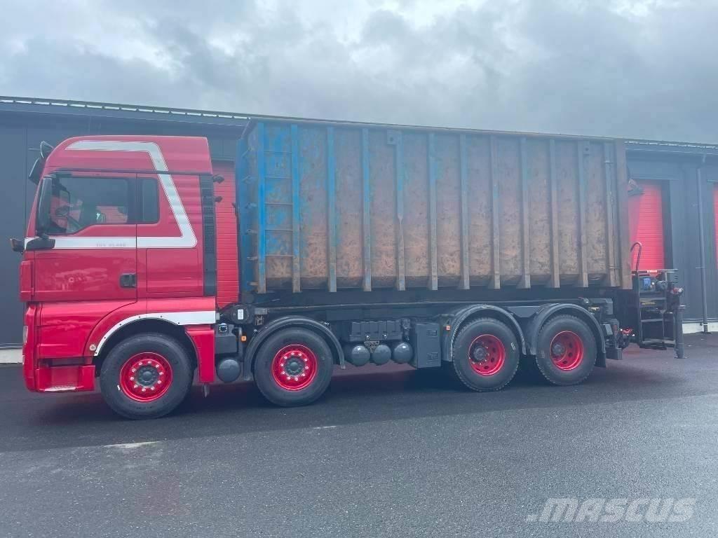 MAN TGX 35.480 Kraanaga veokid