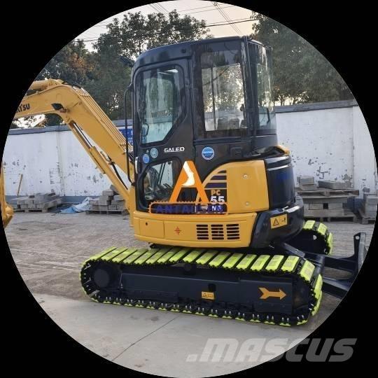 Komatsu PC55 Miniekskavaatorid < 7 t