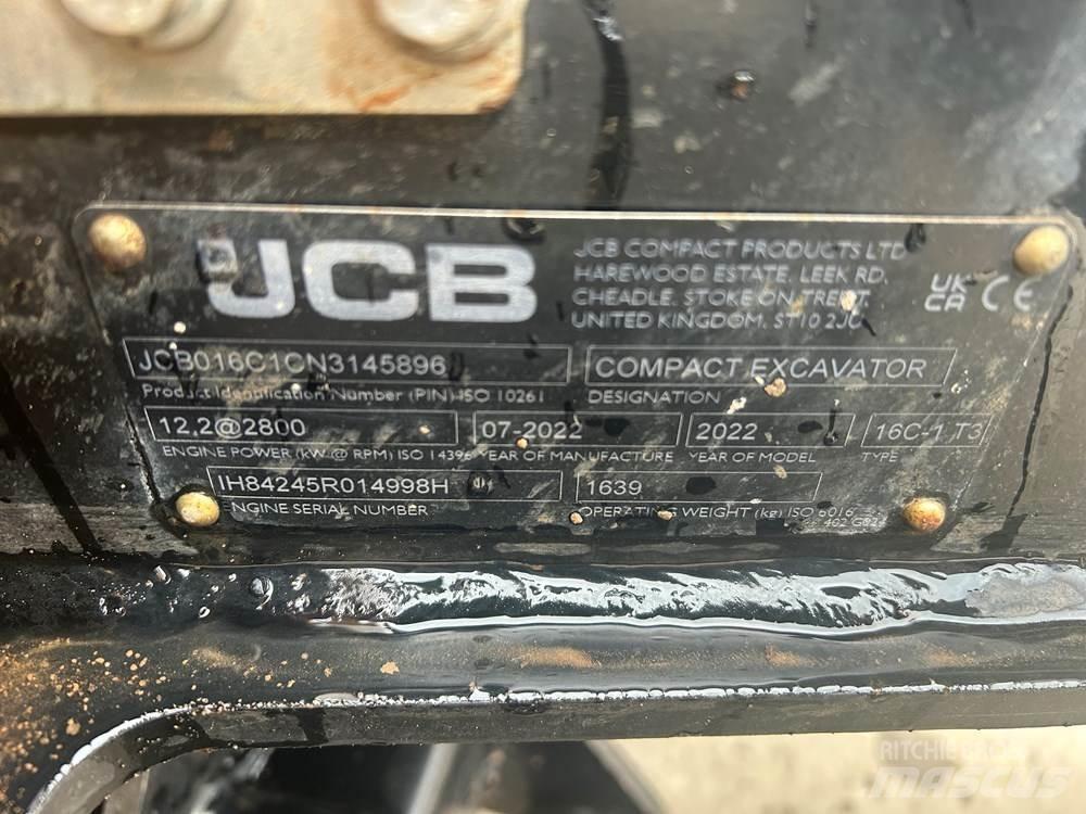 JCB 16C-1 Miniekskavaatorid < 7 t