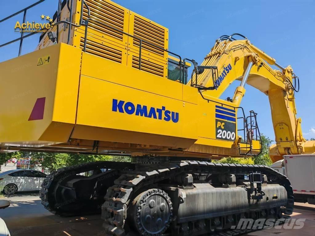 Komatsu PC 2000 Roomikekskavaatorid
