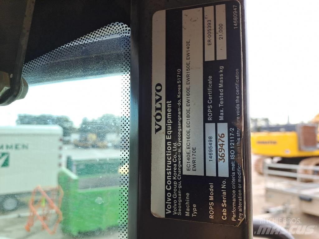 Volvo EC140EL Roomikekskavaatorid