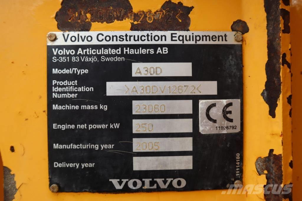 Volvo A 30 D Liigendraamiga pinnaseveokid
