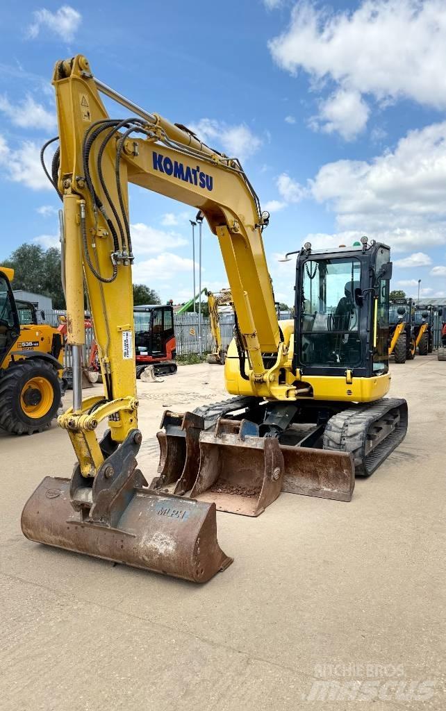 Komatsu PC 80 MR-5 Väikeekskavaatorid 7t-12t