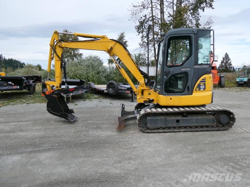 Komatsu PC 40 MR-3 Miniekskavaatorid < 7 t