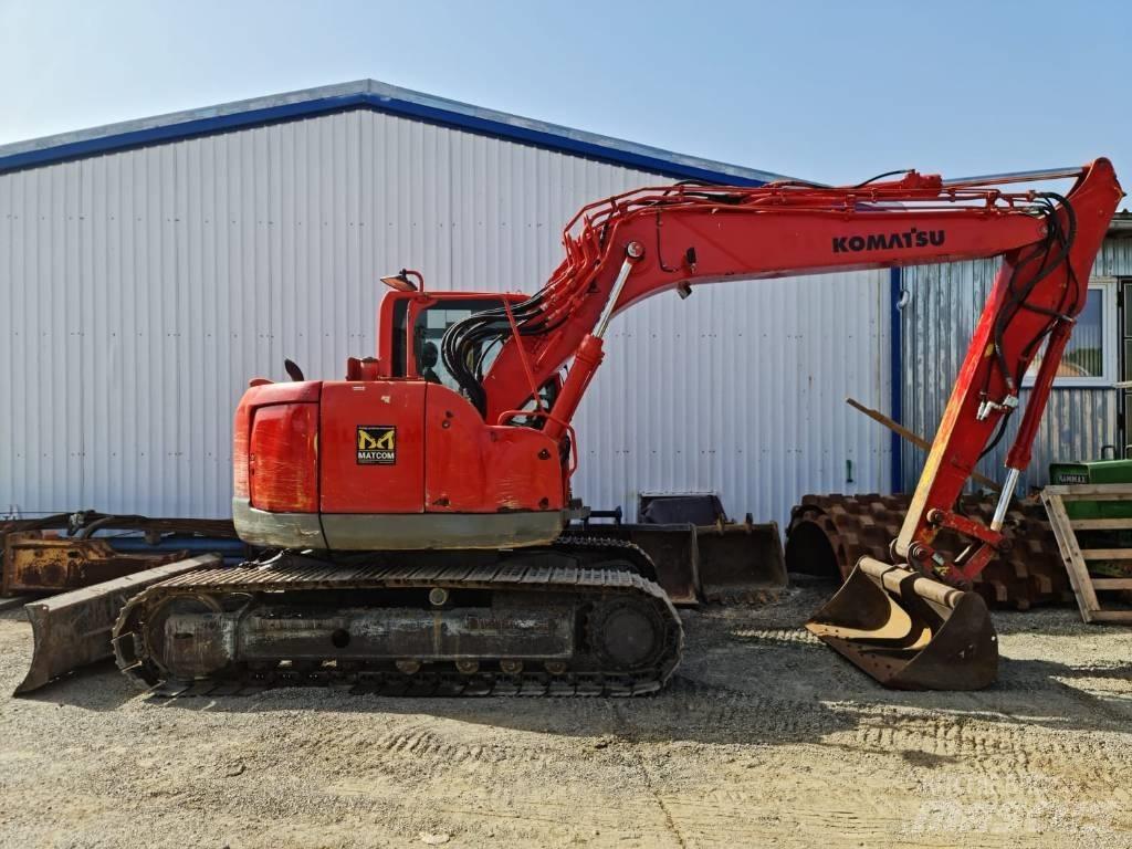 Komatsu PC 138-8 Roomikekskavaatorid