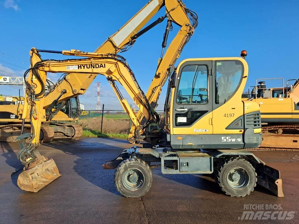 Hyundai Robex 55 W-9 Ratasekskavaatorid