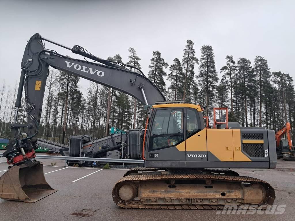 Volvo EC 220 EL Roomikekskavaatorid